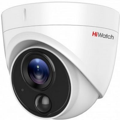 Уличная купольная HD-TVI камера HiWatch DS-T213 с PIR-датчиком и ИК-подсветкой