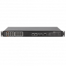 Управляемый 16-портовый Fast Ethernet РоЕ-коммутатор Dahua DH-PFS4218-16ET-240