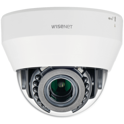 IP камера Wisenet LND-6070R с WDR 120 дБ, вариообъективом, ИК-подсветкой