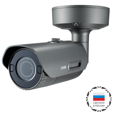 12 Мп IP-камера Wisenet PNO-9080R/CRU с Motor-zoom, ИК-подсветкой 40 м