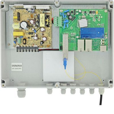 Уличный 4-портовый PoE коммутатор SW-40501/WC Fast Ethernet