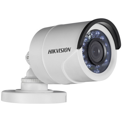 Уличная HD-TVI камера видеонаблюдения HikVision DS-2CE16C2T-IR с ИК-подсветкой 