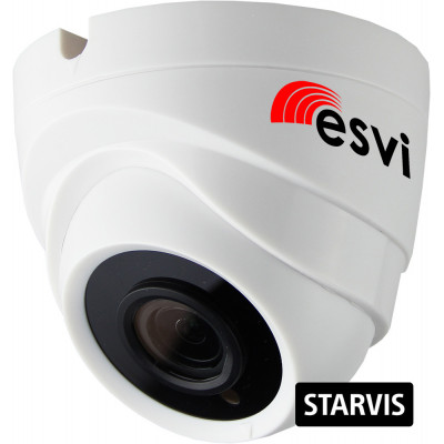 EVC-DL-SL20-A (BV) купольная IP видеокамера, 2.0Мп, f=2.8мм, аудио вход