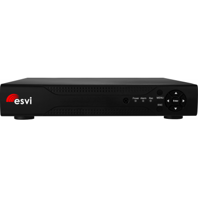 EVD-6104HM-2 гибридный AHD видеорегистратор, 4 канала 1080N*25к/с, 1HDD