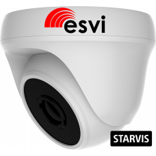 EVC-DP-SL20-P/A (BV) купольная IP видеокамера, 2.0Мп, f=2.8мм, POE, аудио вх.