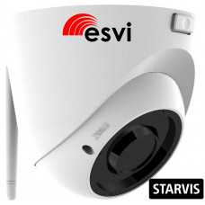 EVC-DQ-SL20W (BV) купольная Wi-Fi видеокамера, 2.0Мп, f=2.8-12мм, SD