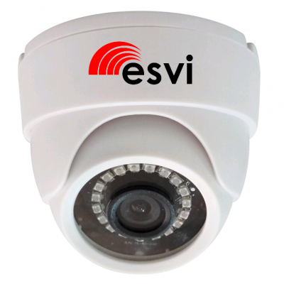EVL-DL-H11B купольная 4 в 1 видеокамера, 720p, f=2.8мм