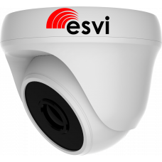 EVC-DP-F22-A (BV) купольная IP видеокамера, 2.0Мп, f=3.6мм, аудио вход