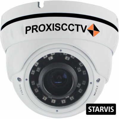 PX-IP3-DNT-P/A купольная уличная IP видеокамера, 3.0 Мп, f=2.8-12мм, POE, аудио вход