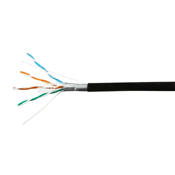 Кабель витая пара FTP 4×2×0,50 CAT5e, уличный, 305 м Кабель витая пара FTP 4×2×0,50 CAT5e, уличный, 305 м