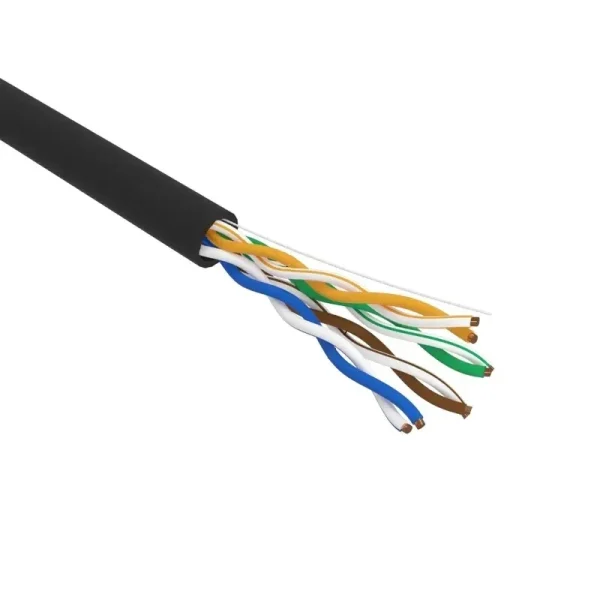 Кабель витая пара U/UTP 4×2×0,5 CAT5e, уличный, 305 м Кабель витая пара U/UTP 4×2×0,5 CAT5e, уличный, 305 м